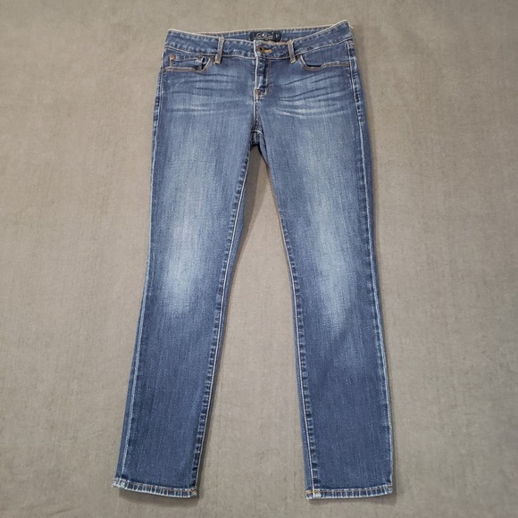 Lucky Brand Denim - Lucky Brand Lolita Skinny Jeans Womens 28/6 Blue Medium Wash Mid Rise Stretch